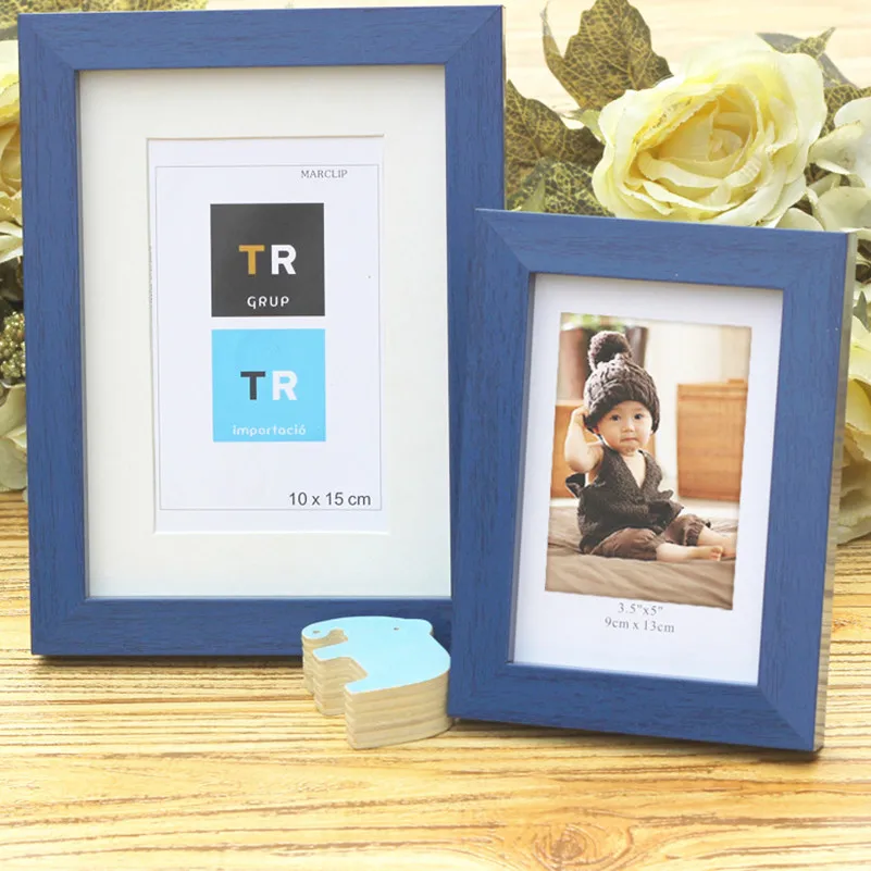 Multi Colours Photo Frame Wall 5 6 7 8 10 12 Inches Cross and Vertical Display Home Decor Picture Frames Porta Retrato Moldura | Дом и сад