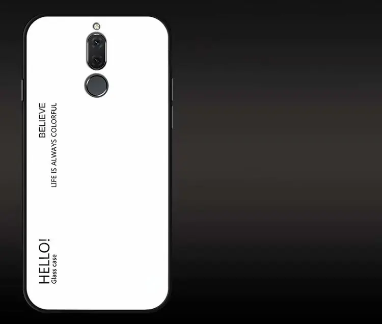 Для honor 9i Nova 2i чехол, роскошная силиконовая рамка из закаленного стекла, модная градиентная защитная задняя крышка для huawei mate 10 Lite