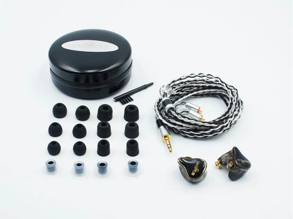 MAGAOSI DT6 6BA MMCX Audiophile HiFi наушники-вкладыши IEMs с 2 Переключатель настройки