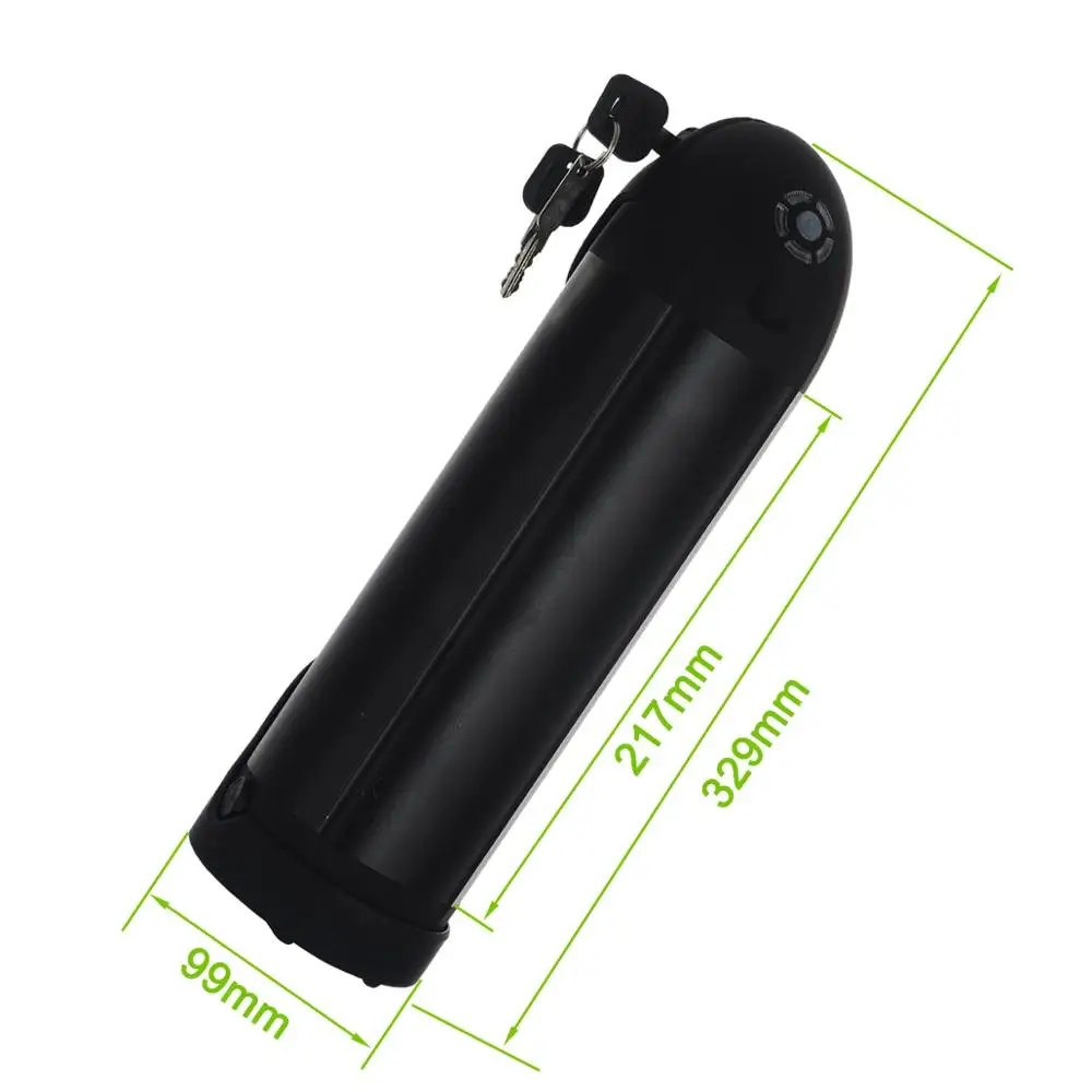Литийный электровелосипед ионная батарея 36V 12.8Ah LG e bike бутылка для воды вниз