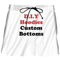 cjlm quick dry casual beach shorts 3d print diy custom design mens womens boys drop shipping wholesalers suppliers drop shipper