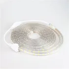 Светодиодная лента 5050 220 В водонепроницаемая гибкая светодиодная лента 220 В лампа наружная гирлянда 1 м 2 м 3 м 4 м 5 м 10 м 12 м 15 м 20 м 25 м 60 светодиодовм