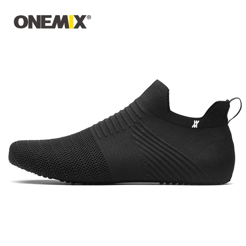 ONEMIX 2019 повседневная обувь мужчины женщины крытый носок йога трикотажные дышащие