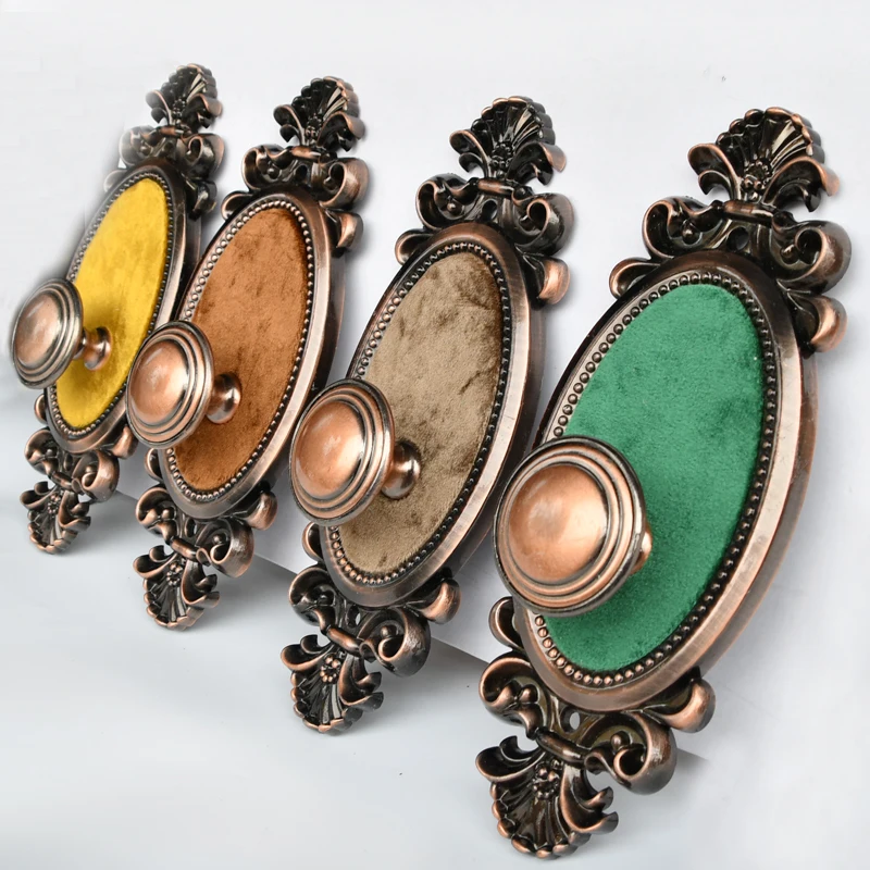 Вешалка крюк в стену прямой Пряжка занавес рустикальном стиле зажима