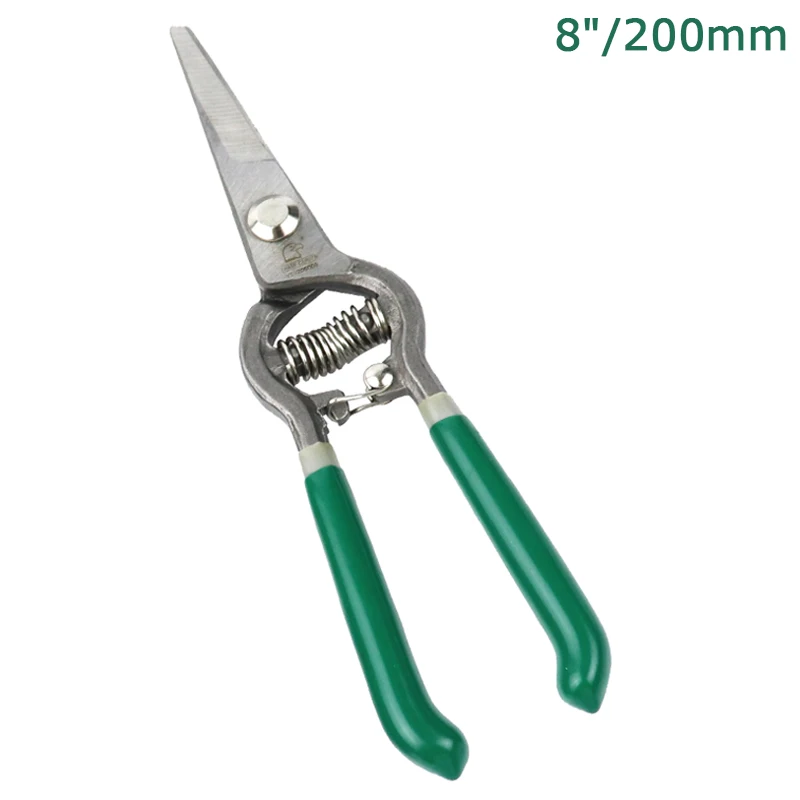 8 Inch " /8" садовые ножницы мини-ножницы секаторы цветочные ножницы секатор бытовой DIY садовый резак ручные инструменты - Цвет: 8 Inch