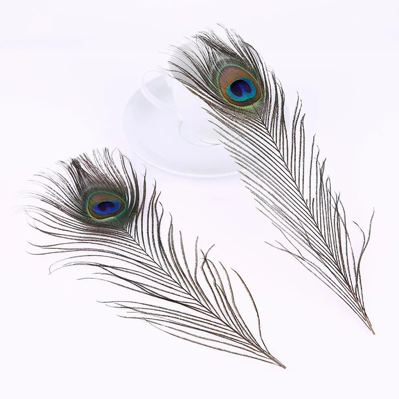10PCS Natural Peacock Feathers 10-12 Inch Plumes Vase Decoration Feather High Quality Beautiful | Дом и сад