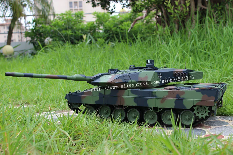7 0 Новая версия с инфракрасной системой сражения 1:16 немецкий Леопардовый 2A6