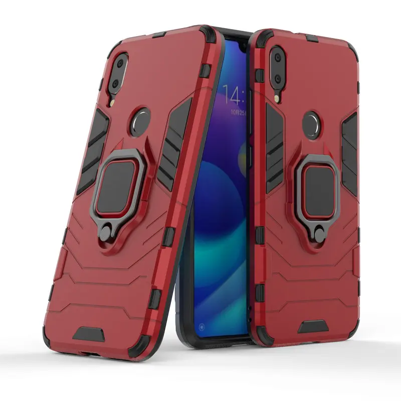 Бронированный противоударный чехол для Xiaomi Mi Play 3D Shield PC + силиконовый телефона