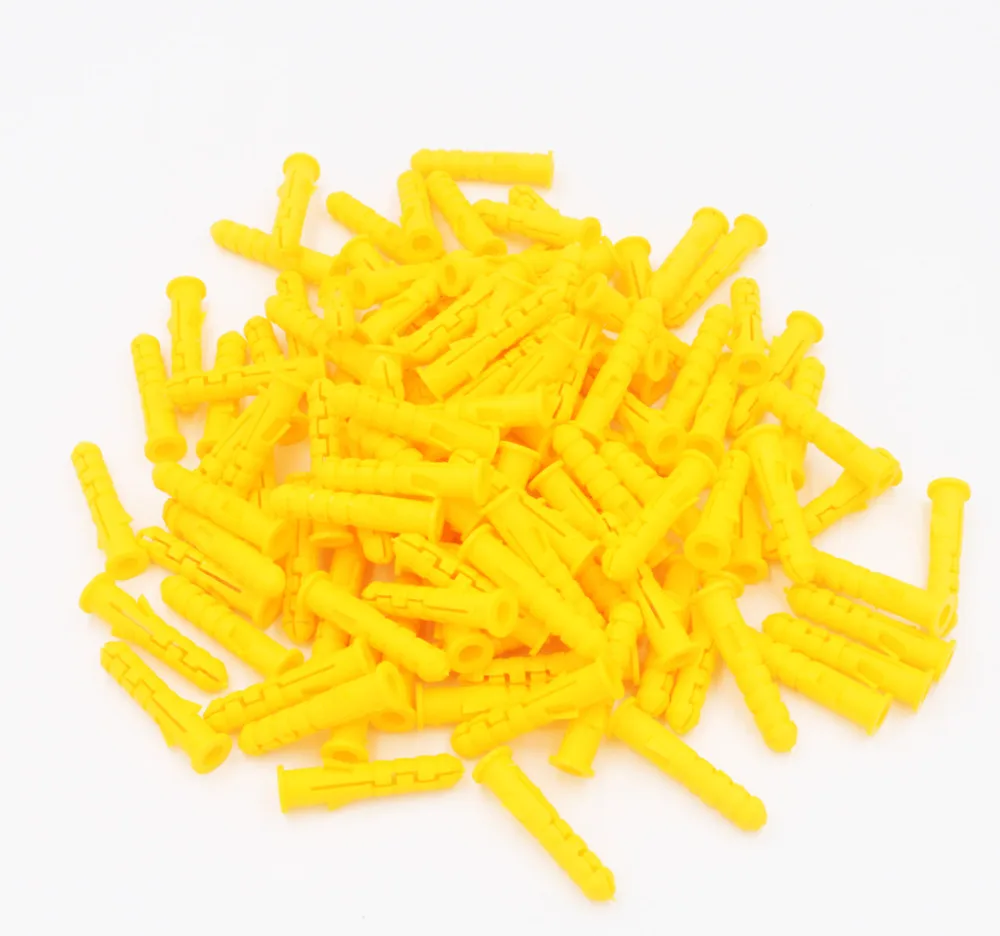 Ребристая пластиковая анкерная стена Расширительная Труба настенные заглушки