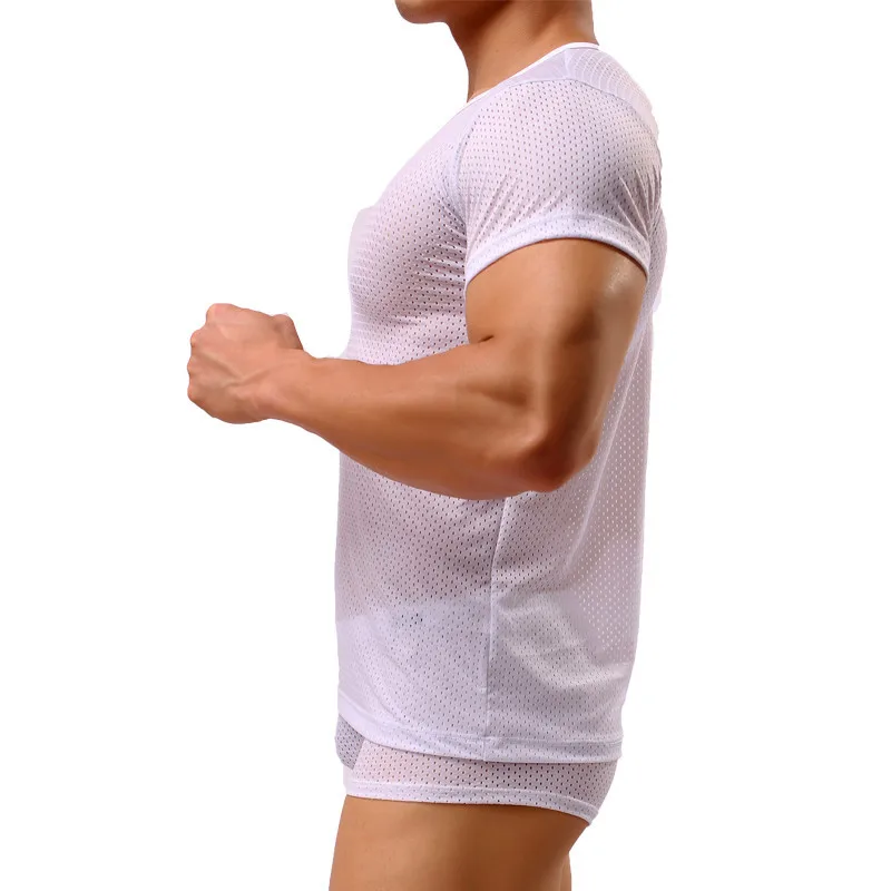 Мужской комплект компрессионного нижнего белья черное бесшовное дышащее нижнее