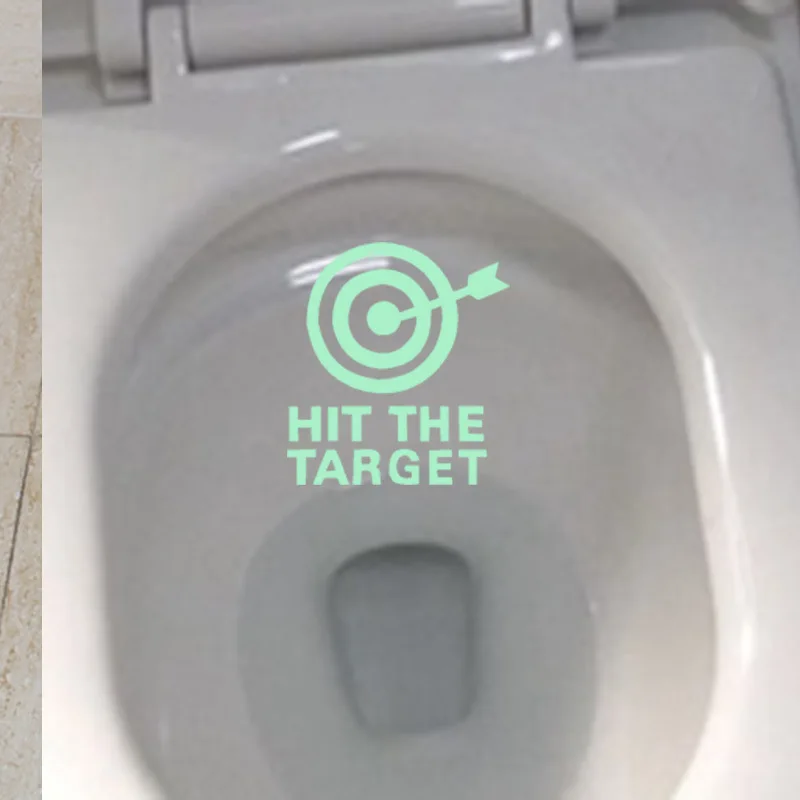 Экологичные ночные наклейки для туалета светящиеся ванной комнаты домашнего
