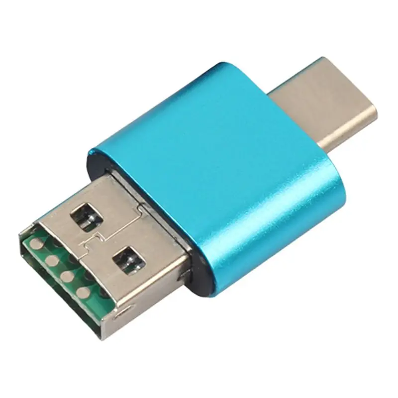Универсальное устройство для чтения карт OTG Type C 3 в 1 USB 0 Micro комбинированное с 2