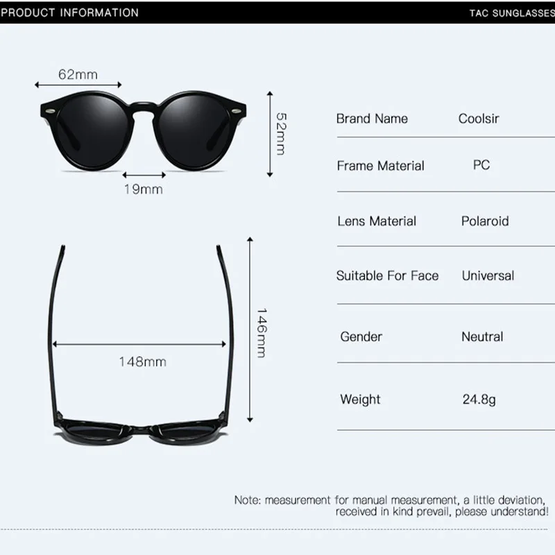 Модные мужские солнцезащитные очки брендовые женские поляризованные Uv400 высокое