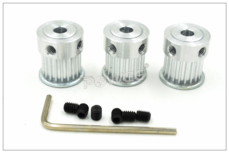 Зубчатый шкив для 3D принтера 20 т зубьев|timing belt bearings|timing profilestiming pulley |