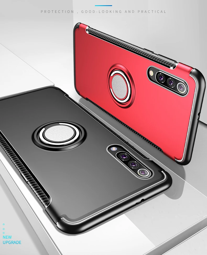 360 кольцевой держатель чехол для телефона XiaoMi Mi 8 9 SE A1 A2 Lite Mix 2 2s RedMi Note 7 6 5 Pro 5A PRIME S2 F1