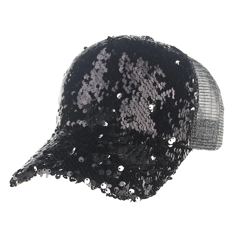 2018 летнее платье для девочек с блестками &quotконский хвост&quot Бейсбол Snapback Кепка