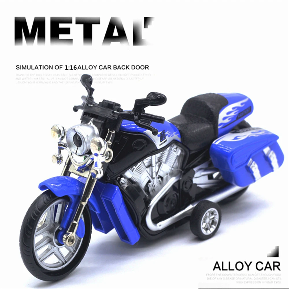 Новая высокая имитация сплава литья под давлением 1:18 Harley Road King специальный