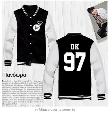 Мужская бейсбольная одежда Seventeen Женский костюм для отдыха куртка k pop Seventeen17