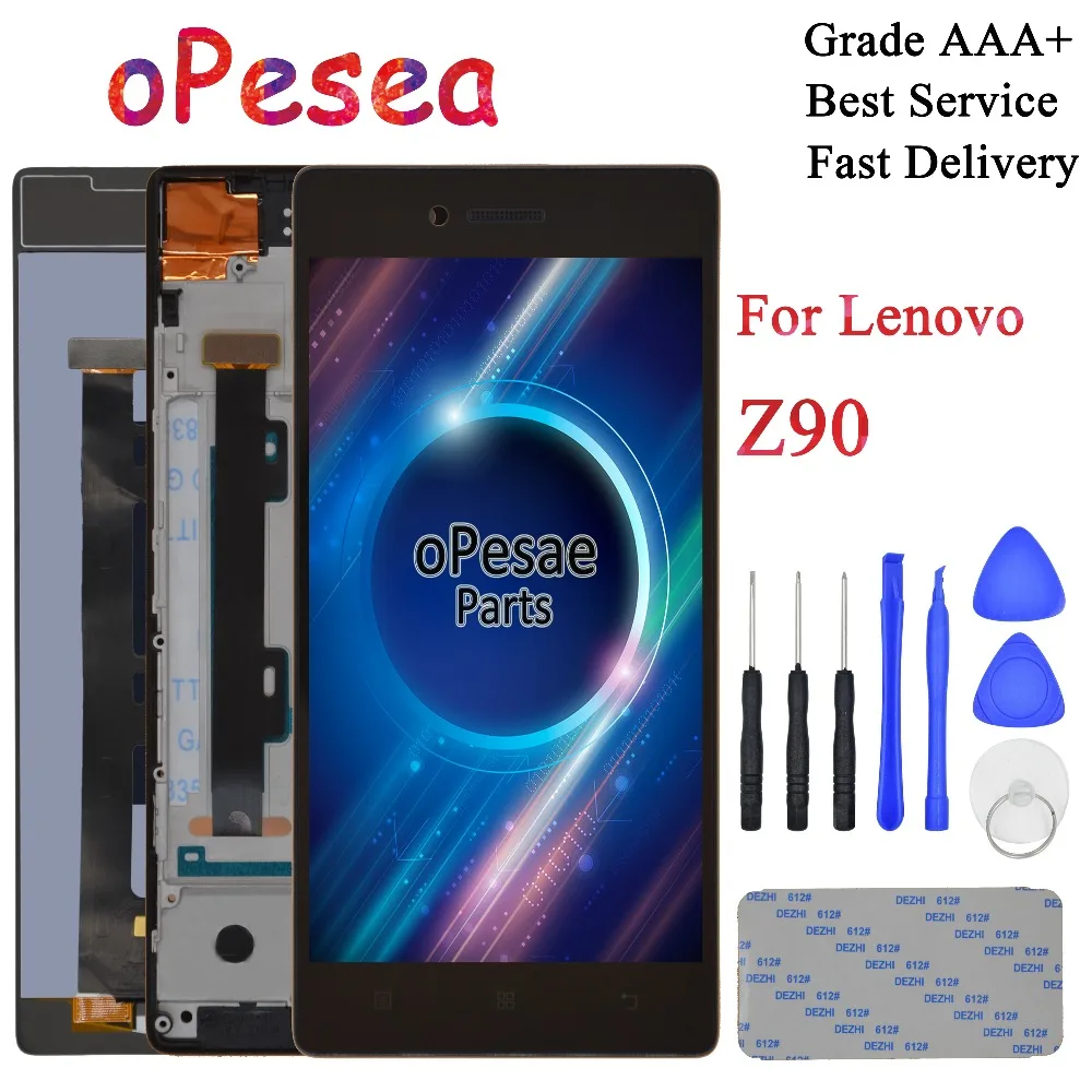 OPesea 5 0 ''для Lenovo Vibe Shot Z90 Z90a40 Z90-7 Z90-3 Полный ЖК-дисплей панель сенсорный экран