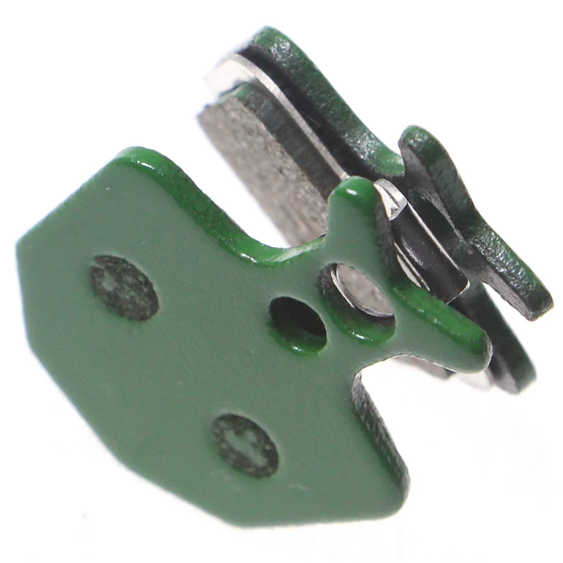 Зеленые полуметаллические велосипедные дисковые Тормозные колодки для формулы