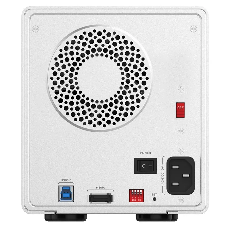ORICO Tool Free алюминиевый 4 отсек 3,5 SATA USB3.0 и eSATA HDD внешняя док-станция RAID функция 4bay HDD Чехол