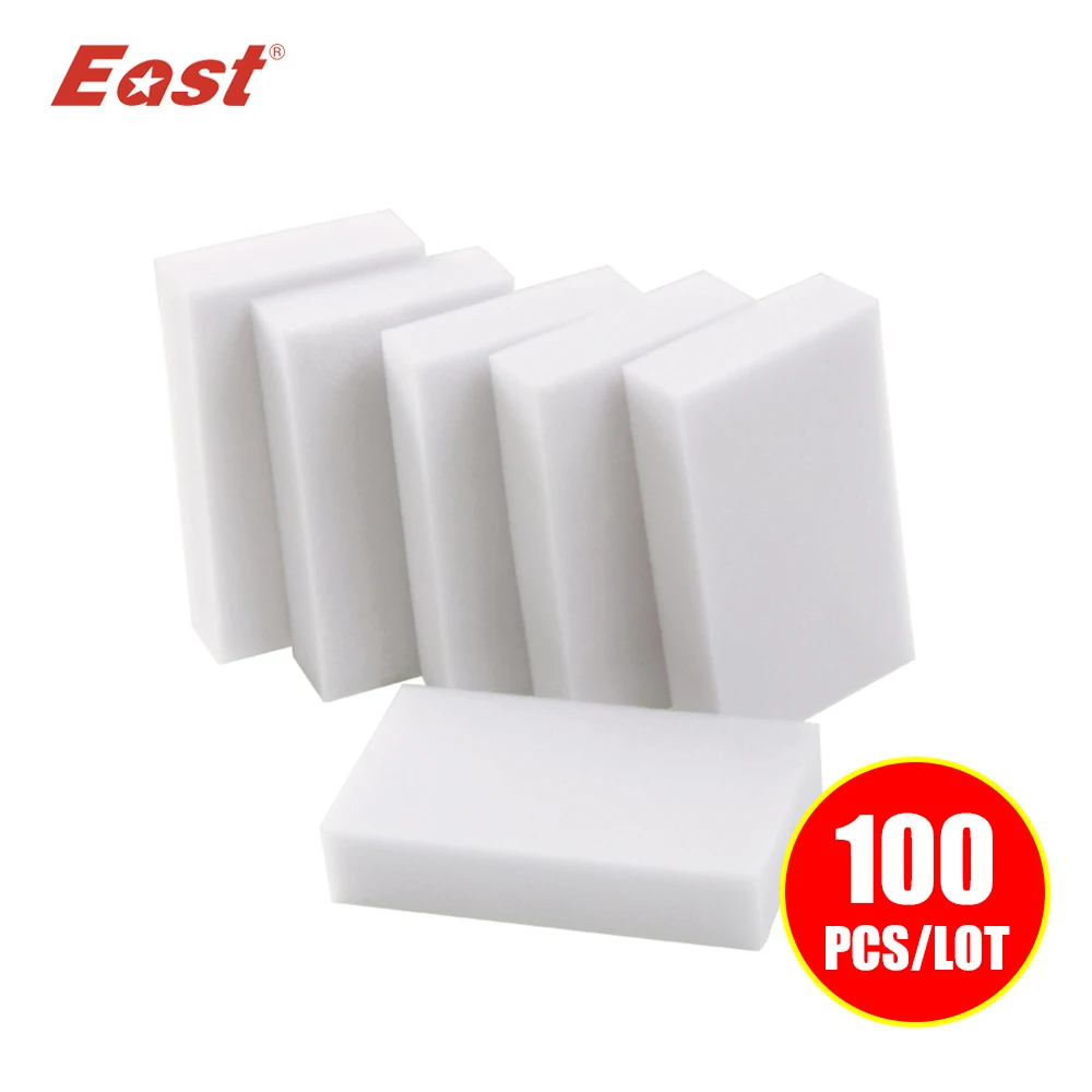 East 100*60*20 мм 100 шт. волшебный спонж стиратель кухня ванная офис принадлежность для