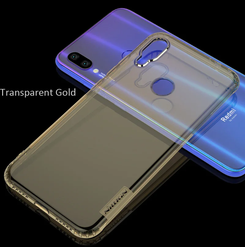 Nillkin натуральный прозрачный чехол для Xiaomi Redmi Note 7 Pro из мягкого ТПУ