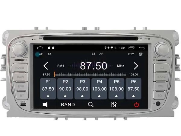 Android 6.0 Автомобильный DVD для Ford S-MAX/Galaxy 2011-2012 GPS аудио плеер стерео Штатная