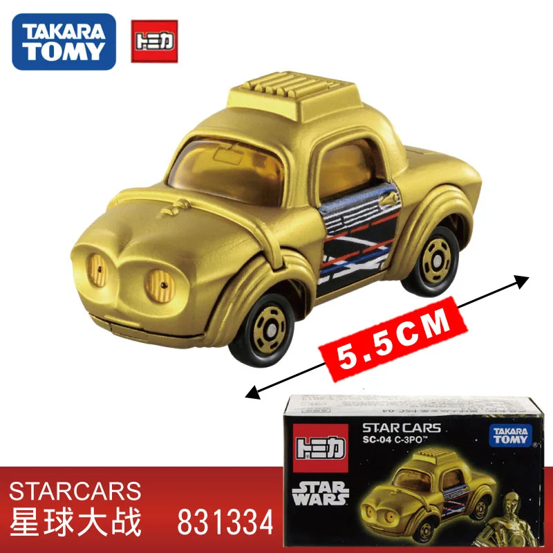 SC-04 Tomy Tomica автомобиль Звездные войны белый солдат черный солдат литые игрушки металлическая модель автомобиля - Цвет: SC-04