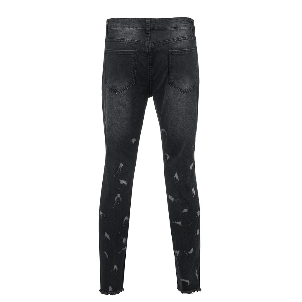 Мужские повседневные брюки из хлопка с принтом винтажные рабочие в стиле хип-хоп