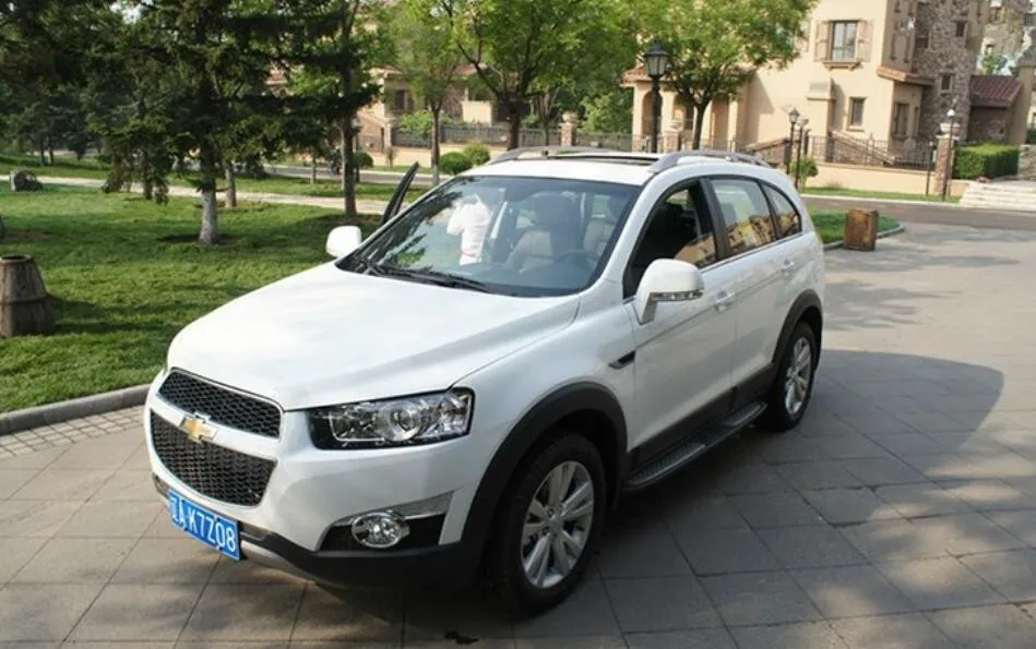 Для Chevrolet Captiva 2008- автомобильные ходовые панели авто боковые ступенчатые педали Высокое качество абсолютно дизайн Nerf Bars