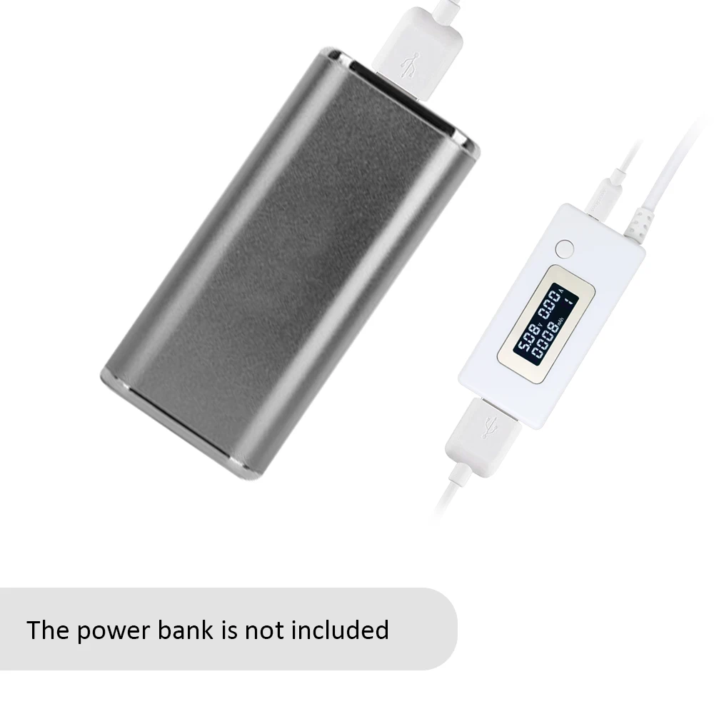 USB тестер NewOLED 3 в 1 цифровой вольтметр амперметр зарядное устройство электронный