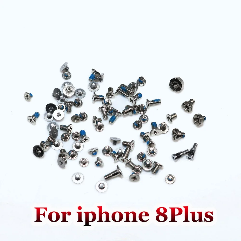 YuXi полный комплект винтов для iPhone 7 plus 8 8plus X 5 5S 5C 6 6Plus 6S 6splus Аксессуары мобильных