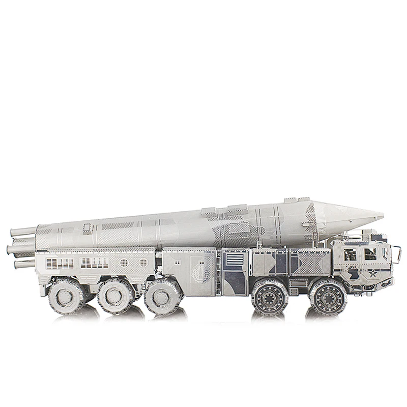 Изображение Королевства 3D металлический нано головоломка DF 21 баллистическими