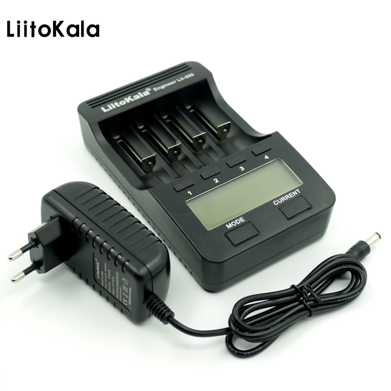 ЖК-дисплей liitokala ЛИИ-500 3 7 В зарядное устройство 18650 26650 18500 16340 18350 14500 10440 1 2 AA/AAA NiMH