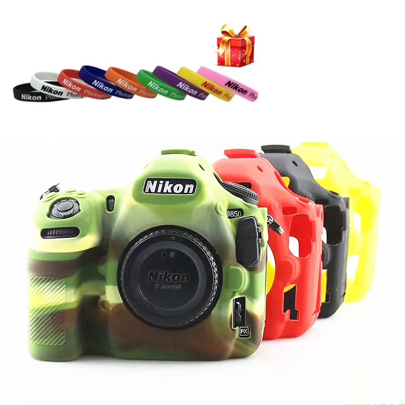Легкий Камера сумка защитный чехол для NIKON D850 черный камуфляж желтый красный цвет
