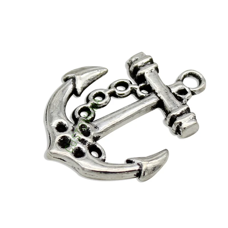 50pcs Antique из тибетского серебра и 2 сторонний Лето Очаровательная подвеска 25x20mm|charm