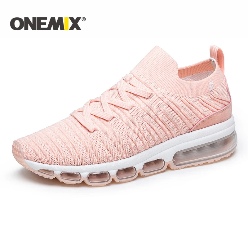 

ONEMIX 2018 running shoes men Air cushion running shoes breathable sports shoes outdoor walking shoes men or women size 36-47