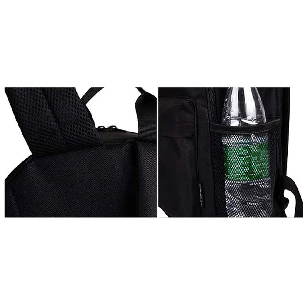 Рюкзак унисекс с мультяшным принтом для мужчин и женщин школьный рюкзак