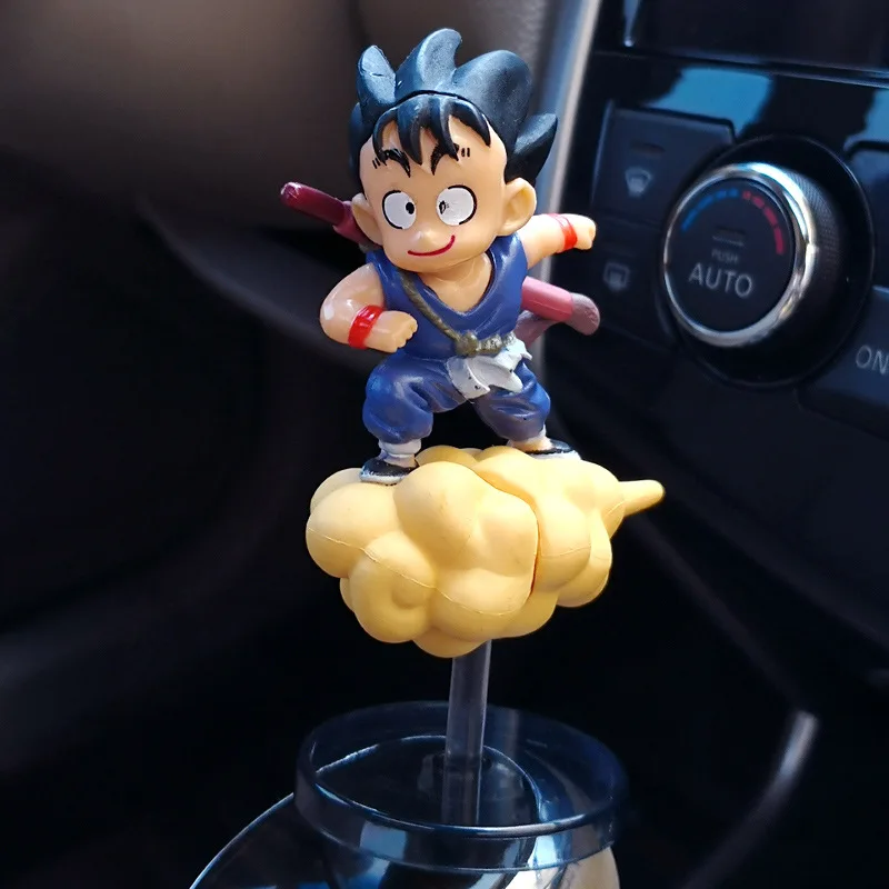 Летающий DRAGON BALL Z Автомобильные украшения окна Сон Гоку лобовое стекло 3D наклейки милые куклы приборной панели игрушки Авто интерьерные украшения