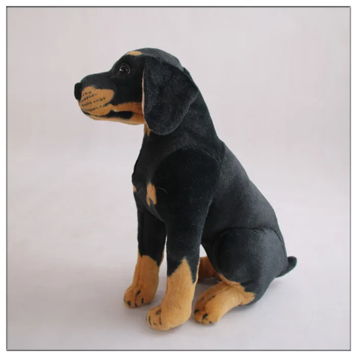 55 см 6 стилей - Бигль, Боксер, Мопс, Далматинец, Ирландский Волкодав, Плюшевая игрушка в положении сидящей собаки, имеющая хорошее качество и живописный вид.