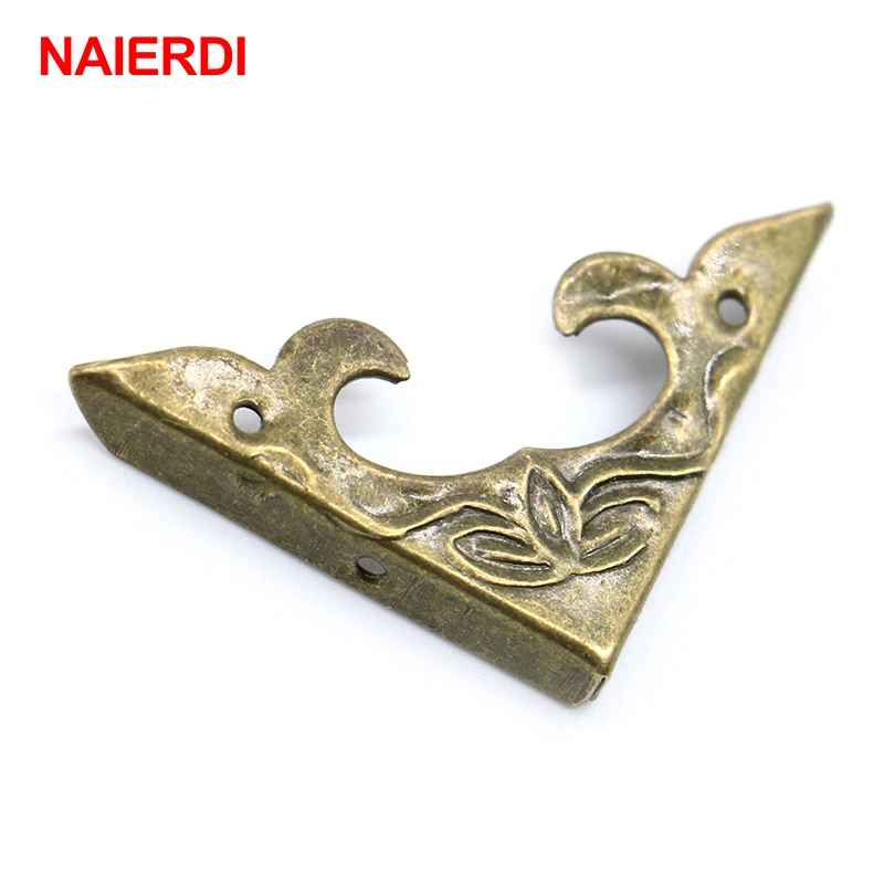 

Антикварная угловая Скоба NAIERDI 30 мм, деревянная шкатулка для скрапбукинга, декоративная защита для украшений, мебельная фурнитура, 30 шт.