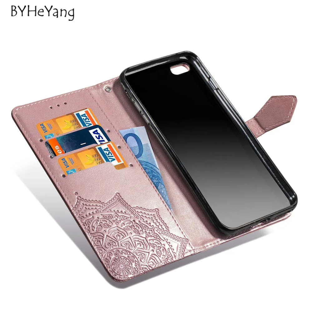 BYHeYang чехлы для iPhone 7 iPhone7 чехол кошелек подставка Apple 8 iPhone8 флип искусственная кожа