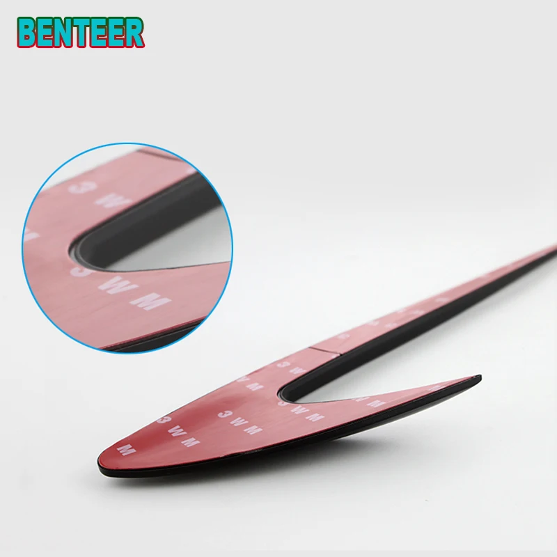 2 боковых углеродного волокна наклейка на кузов автомобиля для Mercedes benz AMG CES