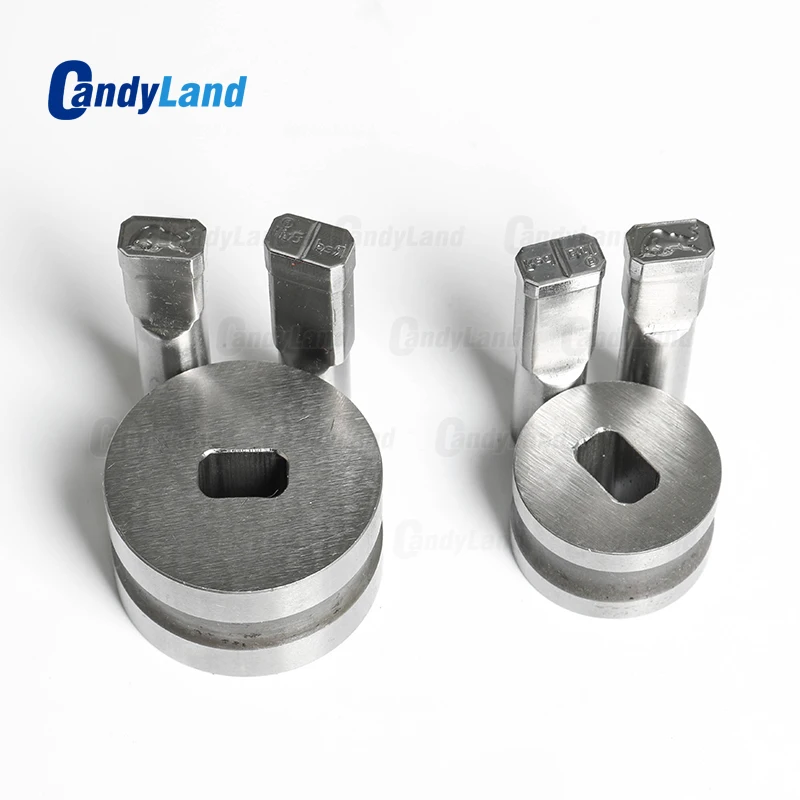 

CandyLand Bull Milk Tablet Die 3D Punch Press Mold Candy Punching Die Custom Logo Calcium Tablet Punch Die For TDP5 Machine