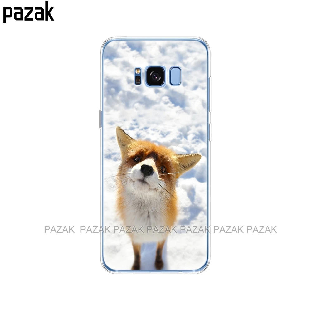 34518 Silicone phone Case For Samsung Galaxy S8 / S8 PLUS Cases Cover For Samsung S8 / S8 plus new fation Phone shell - Цвет: 34518