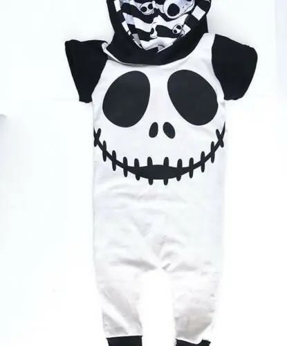 

Newborn Baby Boy Halloween Imp Clothes Hooded Romper Jumpsuit fashion Comfortable princess Bodysuit Outfit