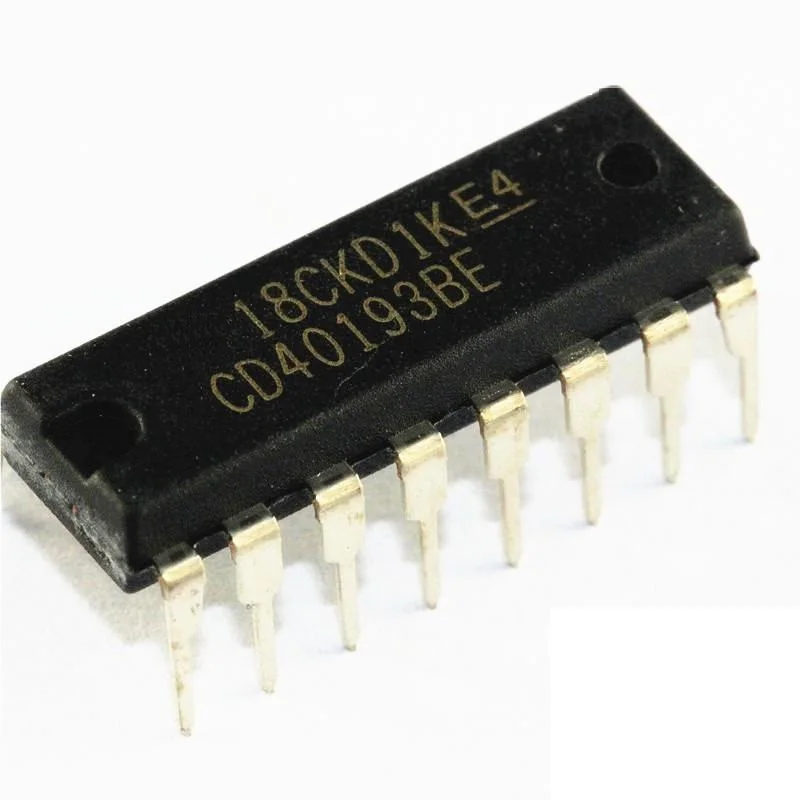10 шт. CD40193 CD40193BE 16-контактный DIP DIP16 DIP-16 IC новый