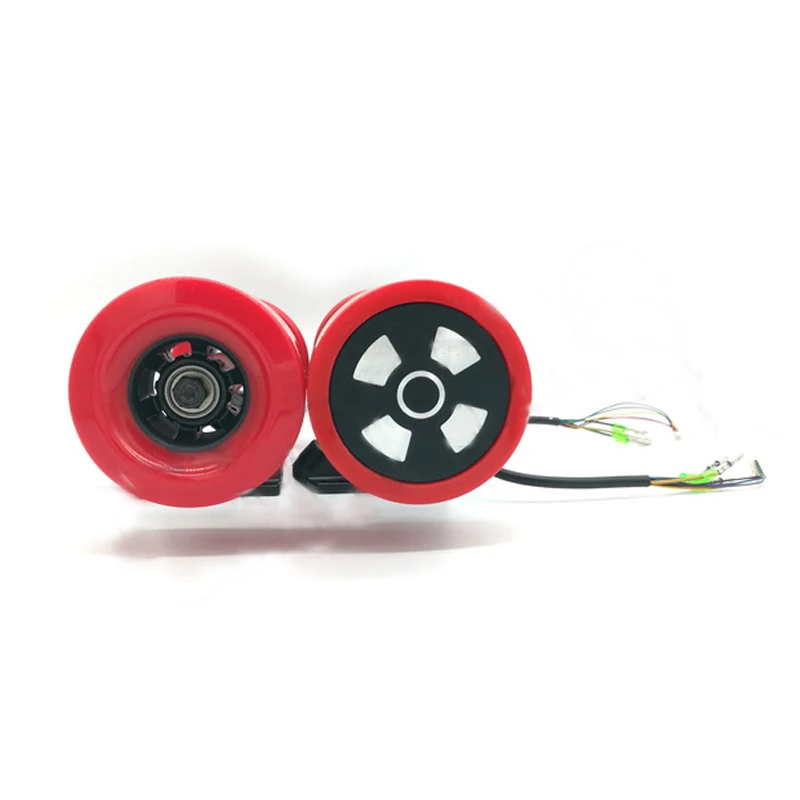 Dual Drive 70 мм 83 90 180W 250W 350W Электрический ступица для скейтборда мотор 8inch водить