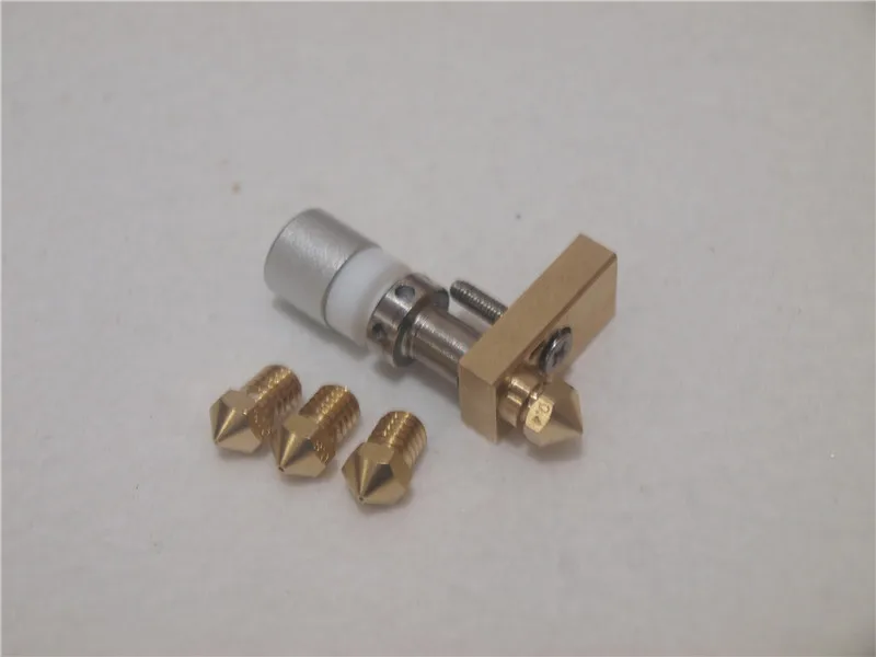 Funssor 1 комплект * 75/3 мм Olsson блок hotend Набор сменных сопел PTFE соединитель Горячий